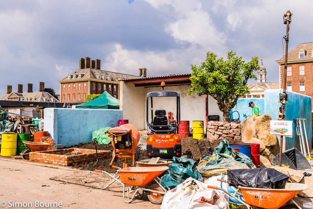 RHS Garden Chelsea Flower Show 2019 — CAMFED Garden 01 Chelsea Build Day 9 London 2019 small
