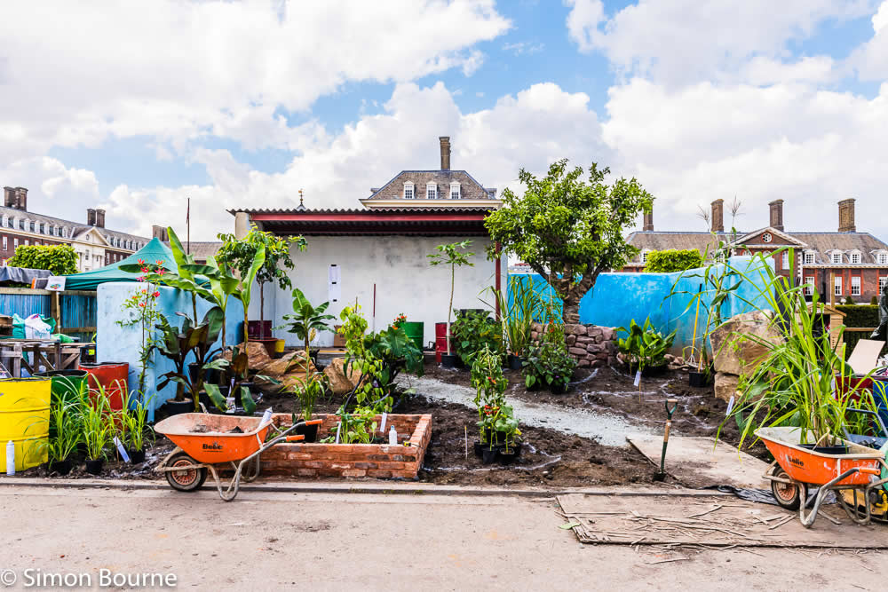 RHS Garden Chelsea Flower Show 2019 — CAMFED Garden 03 Chelsea Build Day 9 London 2019 small
