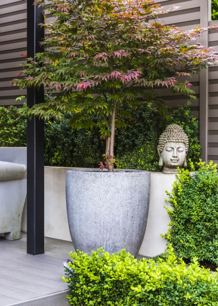 Contemporary Town Garden — contemporary garden design finchley jilayne rickards highview gardens 04 london 2017 1280