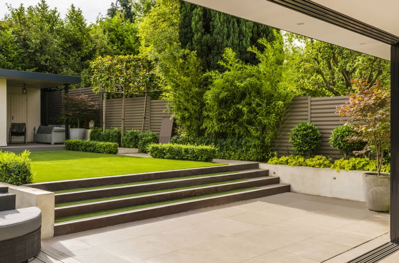 Contemporary Town Garden — contemporary garden design finchley jilayne rickards highview gardens 10 london 2017 1280