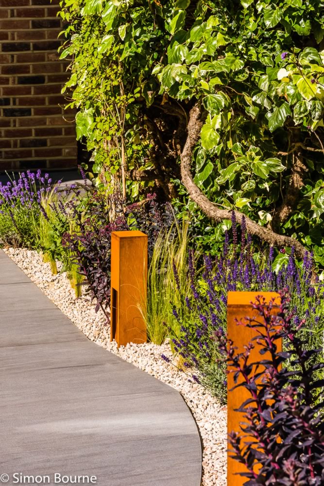 Contemporary Urban Garden — langton avenue 13 north london garden design 1200