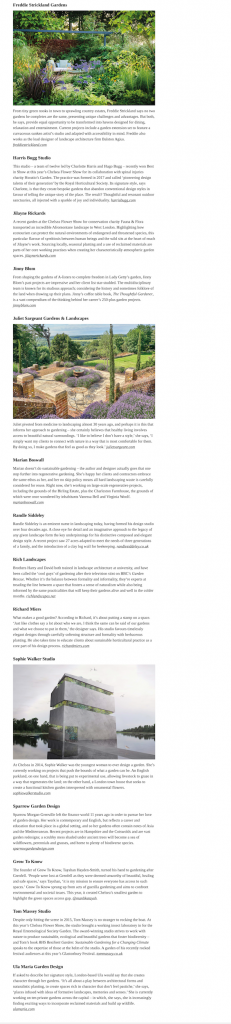 Jilayne Rickards Cornwall Garden Designer